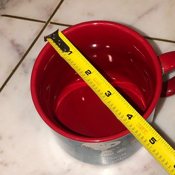 ✨NWT✨ Peanuts Snoopy & Woodstock BACK TOGETHER Large Ceramic Mug - Picture 8 of 8